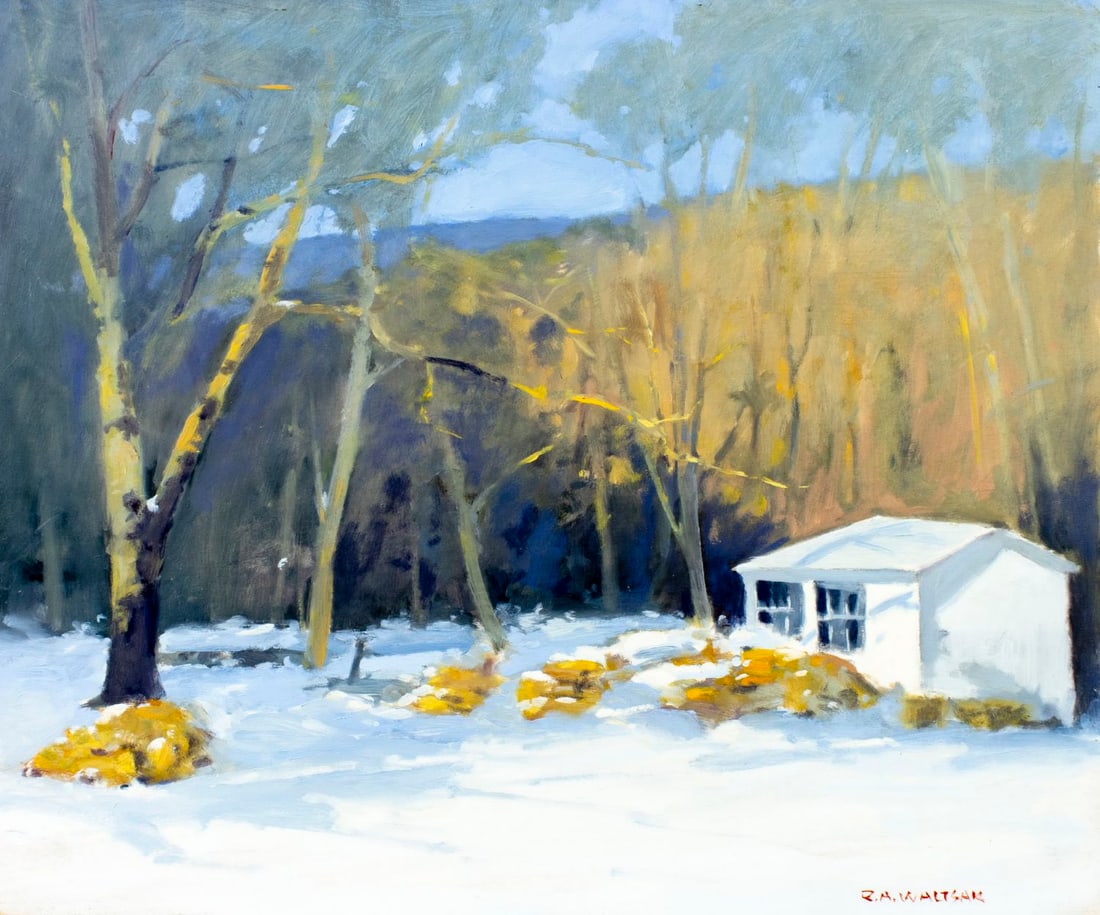 Robert Waltsak (NJ,b 1944) oil painting (1 of 12)