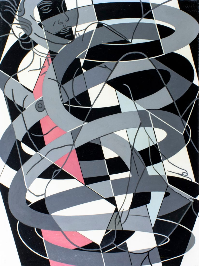James Massena (OH,1953-2021) oil painting (1 of 13)