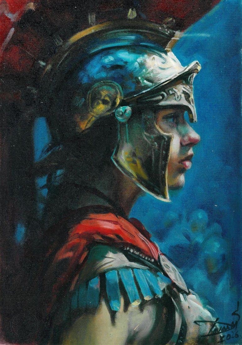 Sergey Dovgan (Ukraine,b 1976) oil painting (1 of 10)