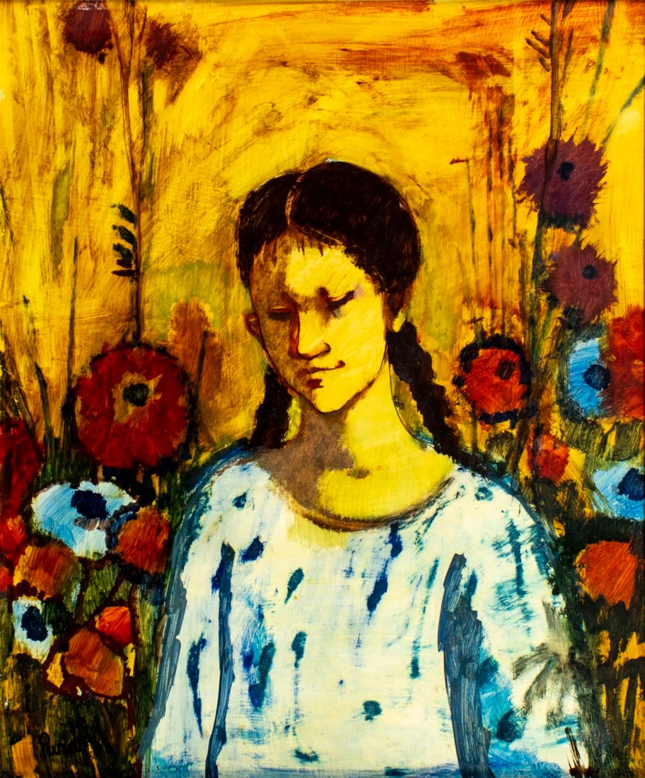 Donald Purdy (CT,1924-2016) oil painting (1 of 13)
