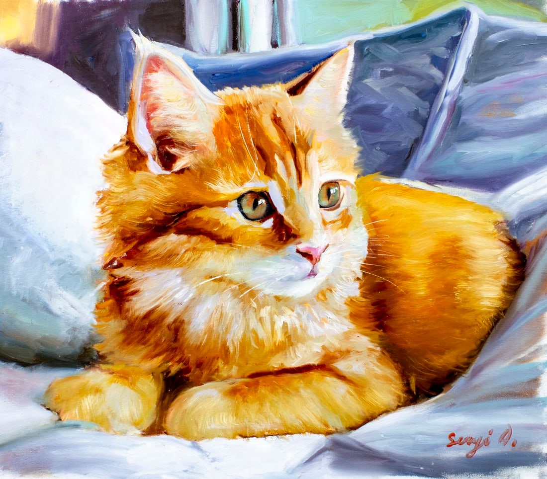 Alex Siryi (Ukraine,b 1997) oil painting (1 of 13)