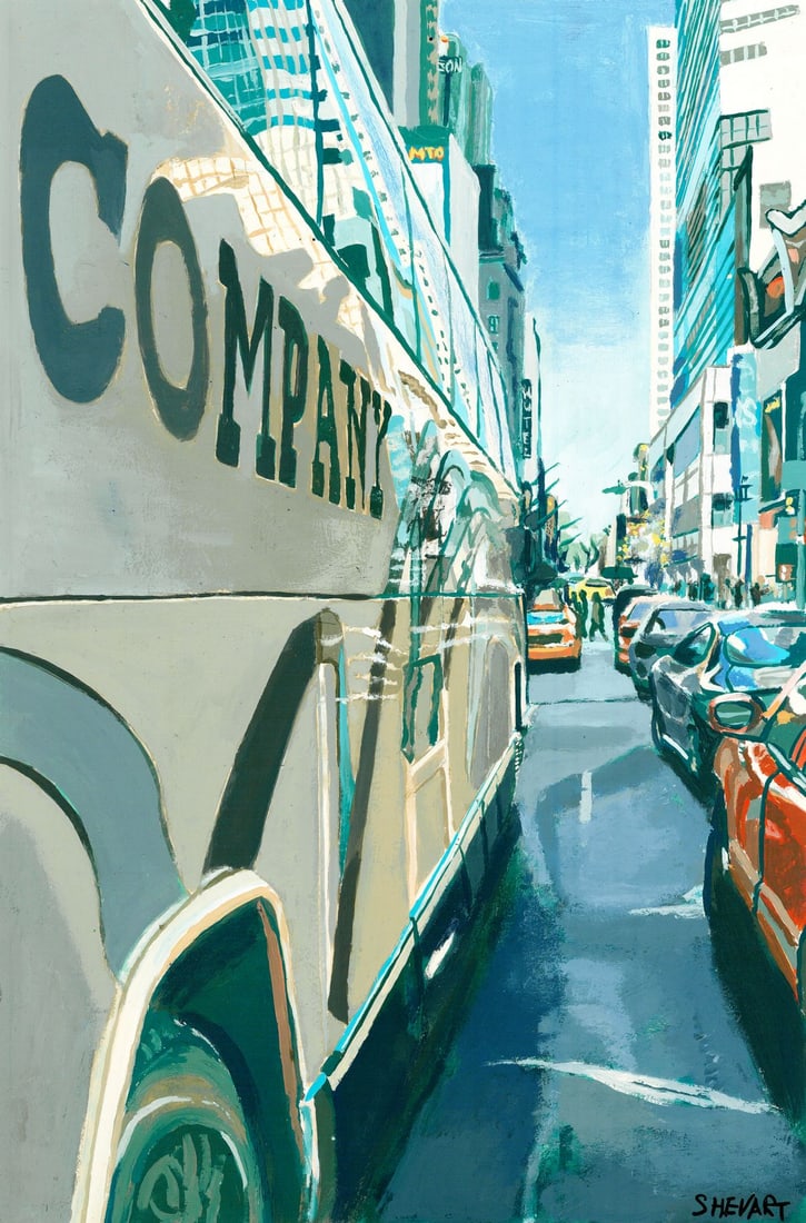 Grygoriy Shevchenko (Ukraine,20/21C) acrylic painting (1 of 13)