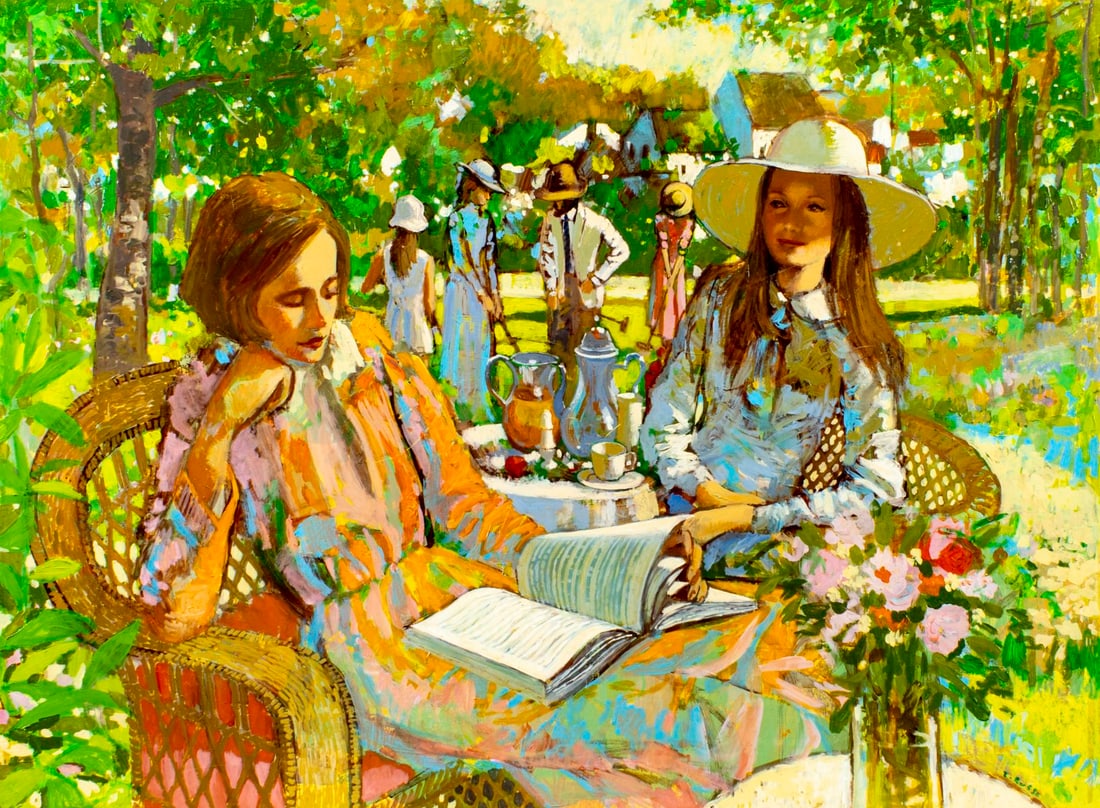Enzo Russo (Italy,CT,b 1936) oil painting (1 of 12)