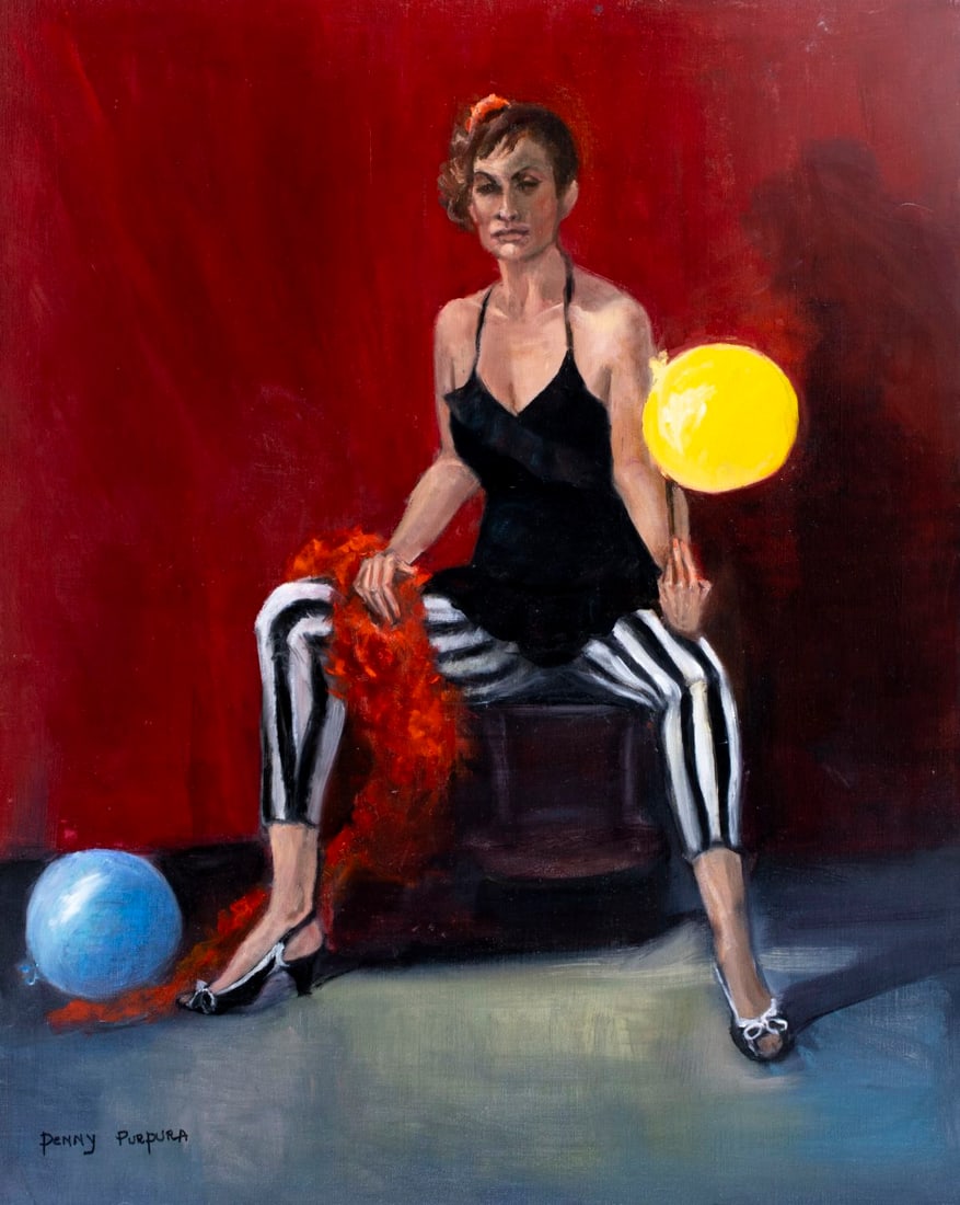 Penny Purpura (US,20C) oil painting (1 of 14)