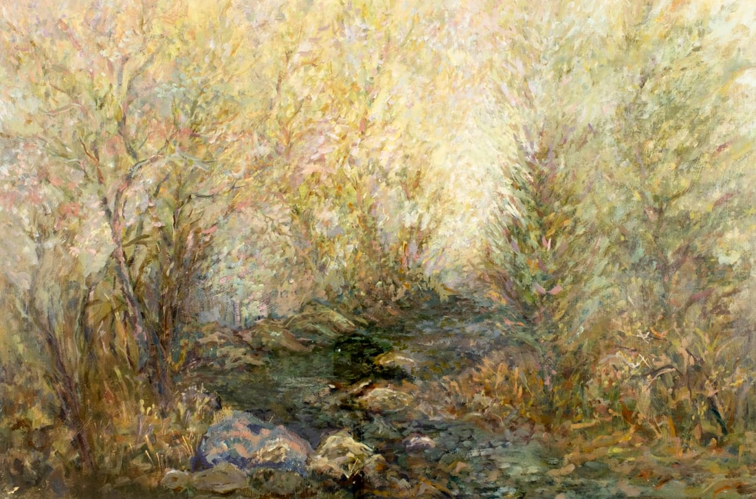 Vintage 20C American oil painting (1 of 11)
