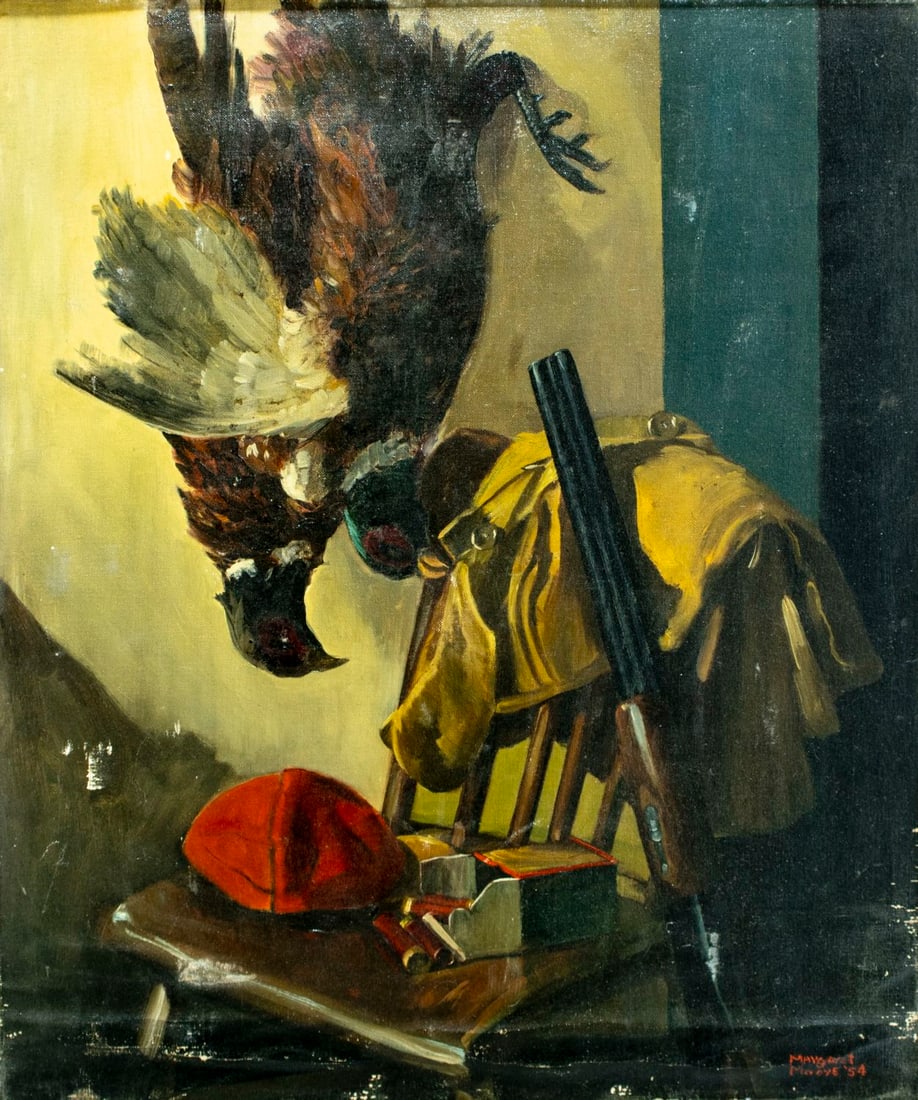 Margaret D Moore Ewert (AZ,CA,IL,mid 20C) oil painting (1 of 13)