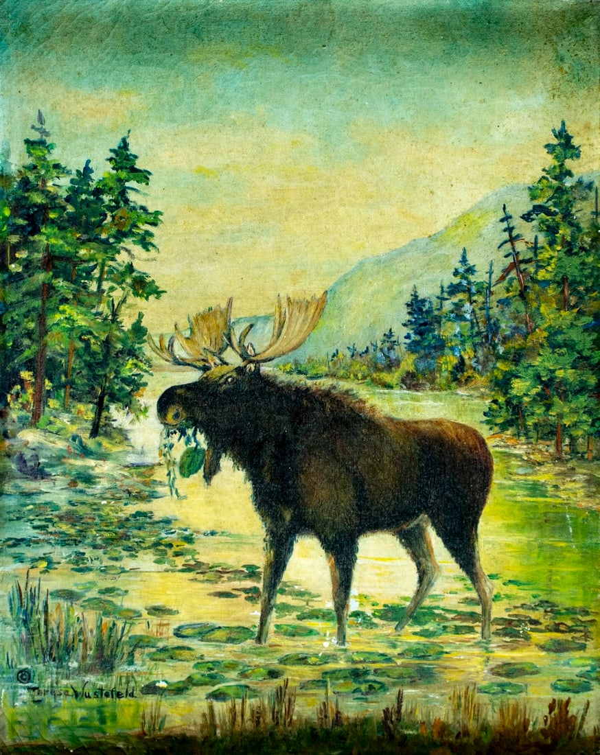 Teresa Wustefeld (NY,mid 20C) oil painting (1 of 15)