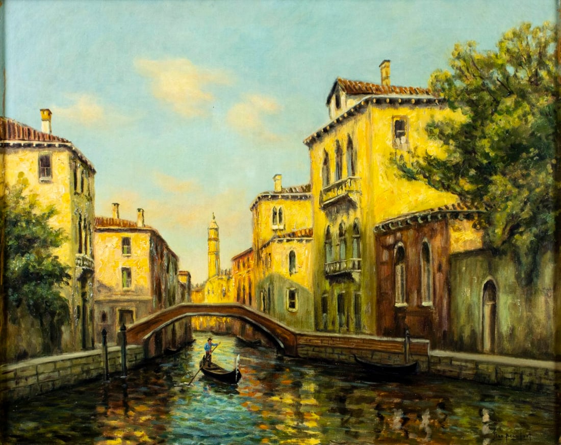 Jean Beaufort (France,NY,1895-?) oil painting (1 of 17)
