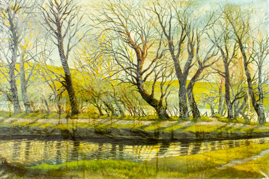 Louis Carl Pedlar (CA,NY,MD,1884-1953) oil painting (1 of 11)