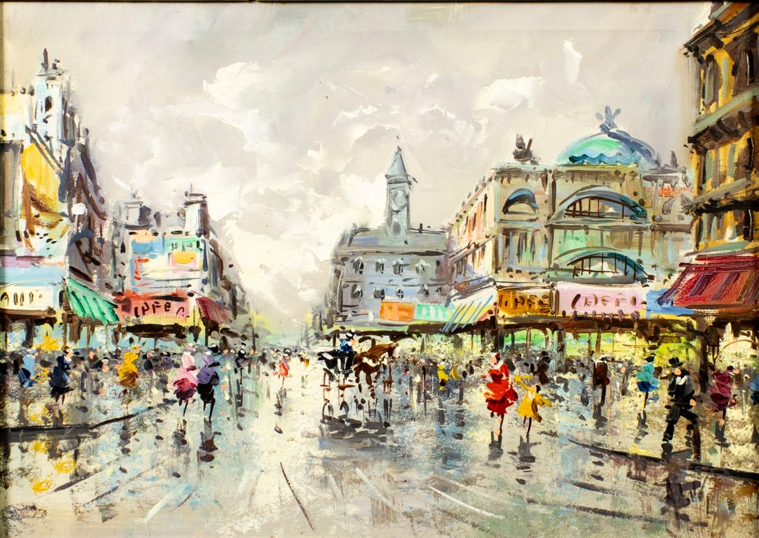 Antonio DeVity (Italy,1901-1993) oil painting (1 of 12)