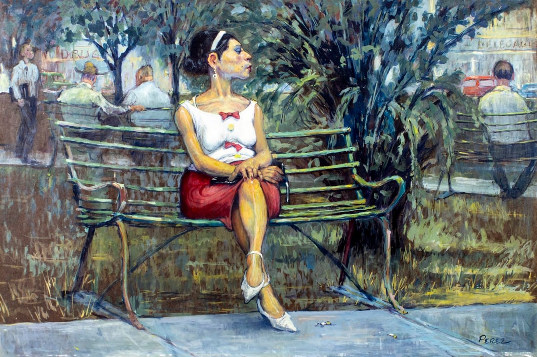 Perez (US,20C) oil painting (1 of 12)