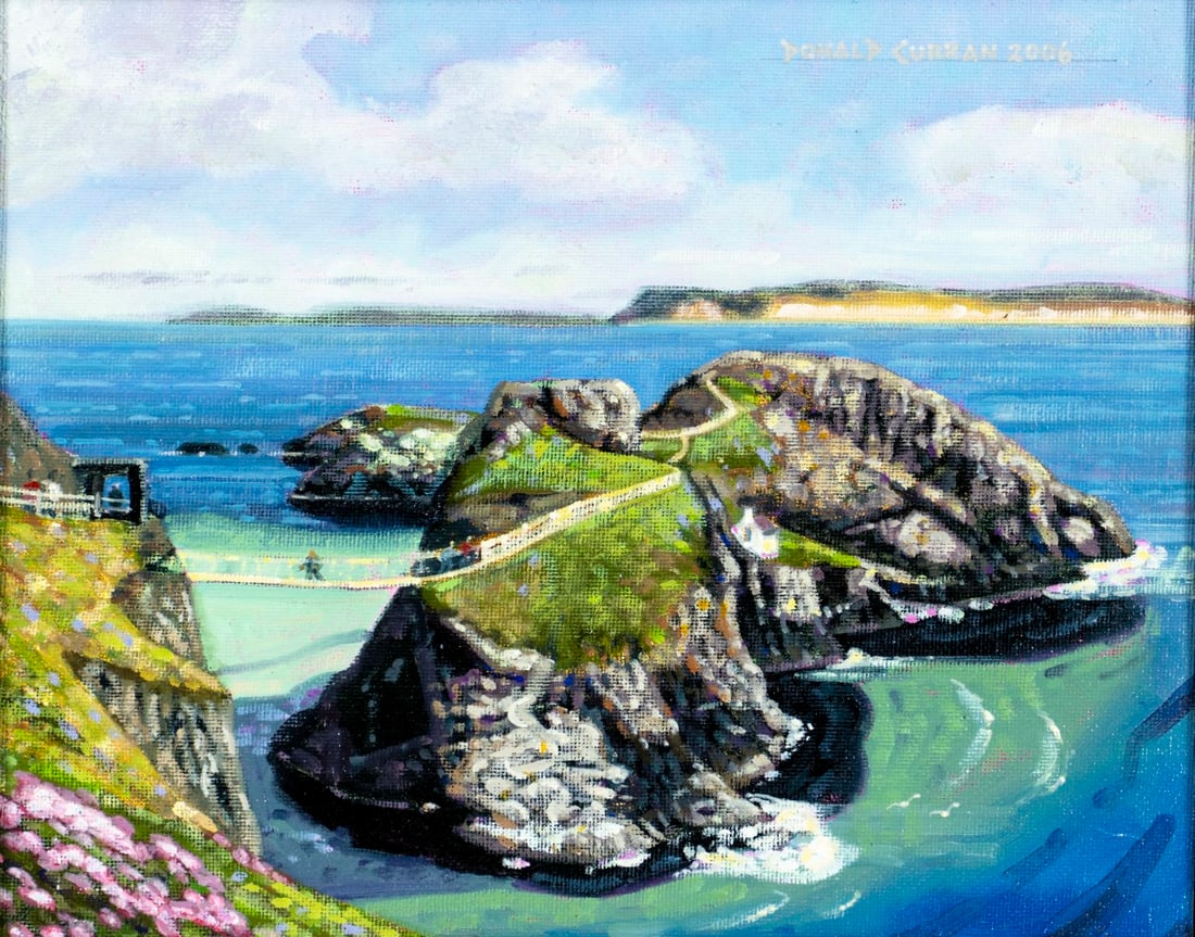 Donald Curran (MO,b 1955) oil painting (1 of 15)