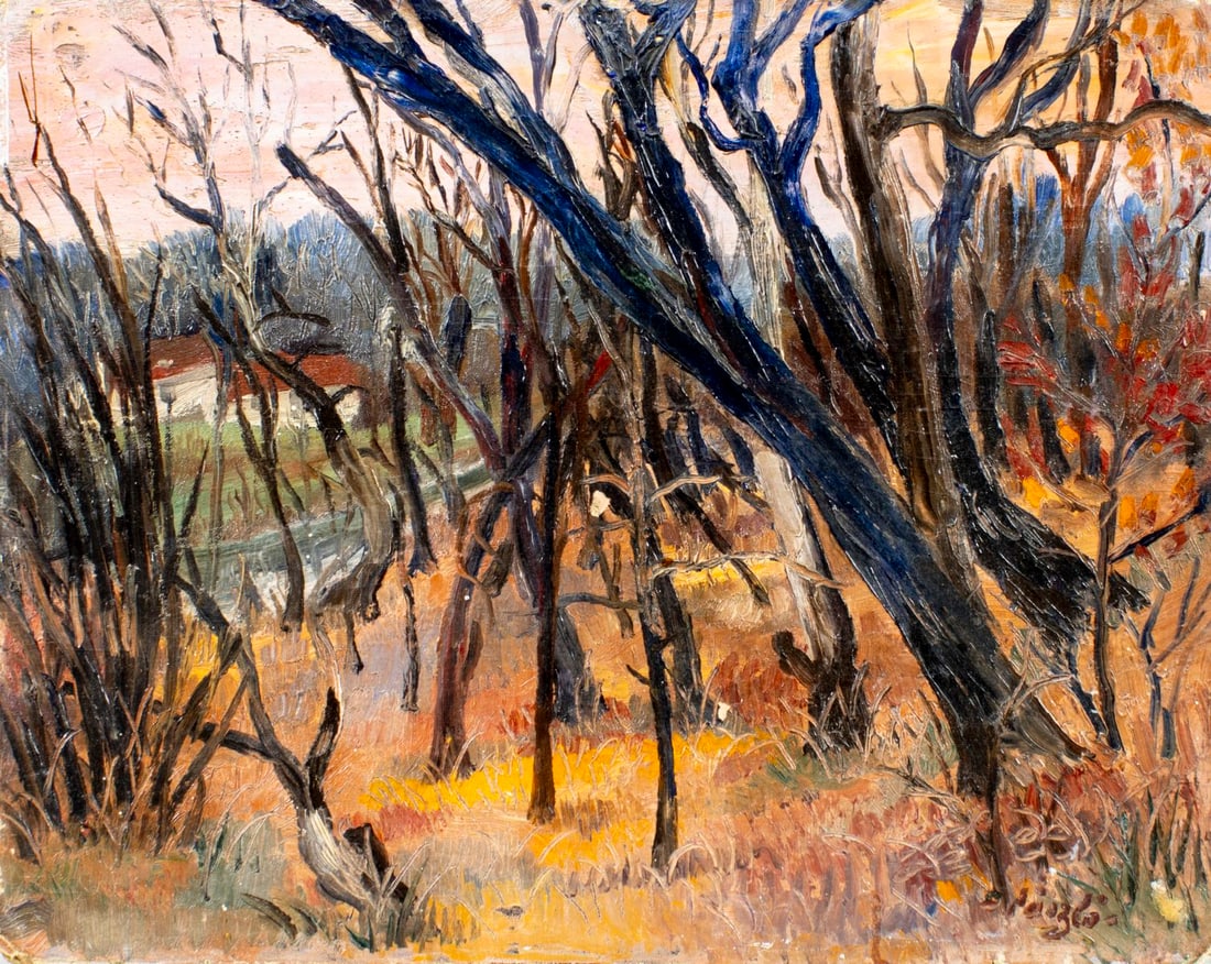 George Laszlo (NY,NJ,Hungary,1891-1965) oil painting (1 of 14)