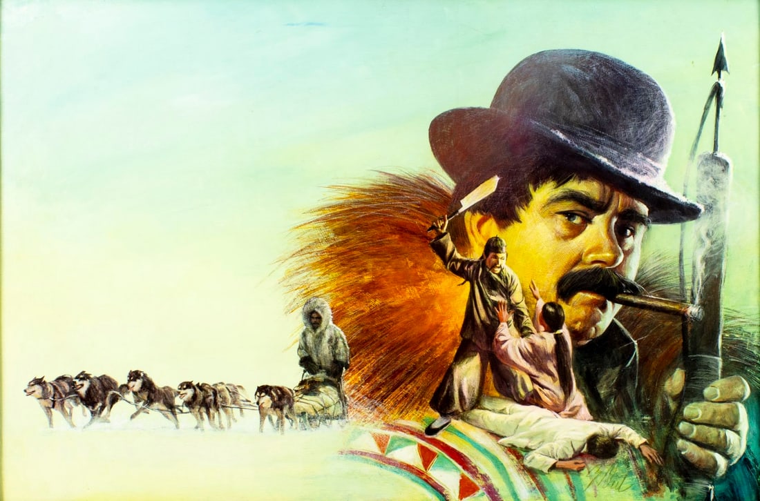 Guy Deel (CA,TX,1933-2005) oil painting: ARTIST: Guy Deel (California, Texas, 1933 - 2005) TITLE: North Chase (titled on verso) MEDIUM: oil on board CONDITION: Minor scratches/paint losses. No visible inpaint under
