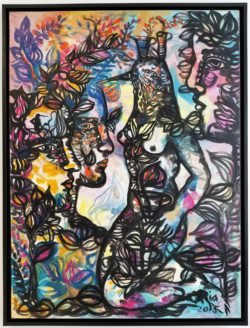 Zaida DEL RIO (1954). Cuban art. (1 of 2)