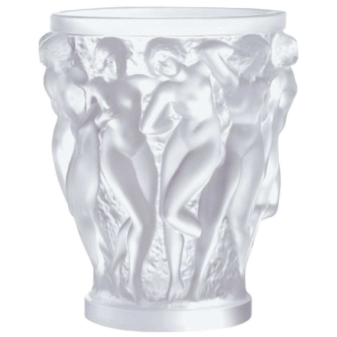 LALIQUE "BACCHANTES" VASE (1 of 1)
