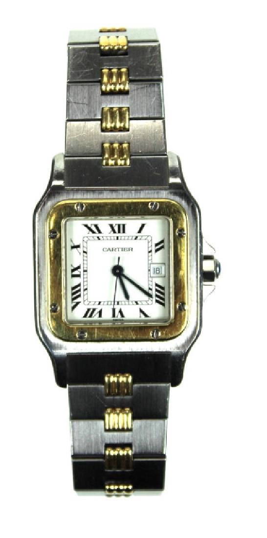 Cartier 18 Karat & Stainless Steel Automatic Watch (1 of 3)