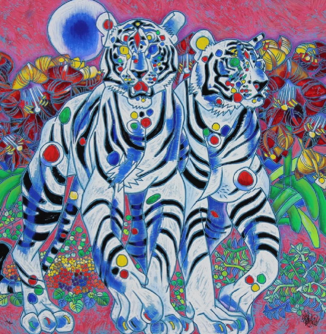 Large, Jiang Tiefeng (b 1938, Minnesota, China) (1 of 6)