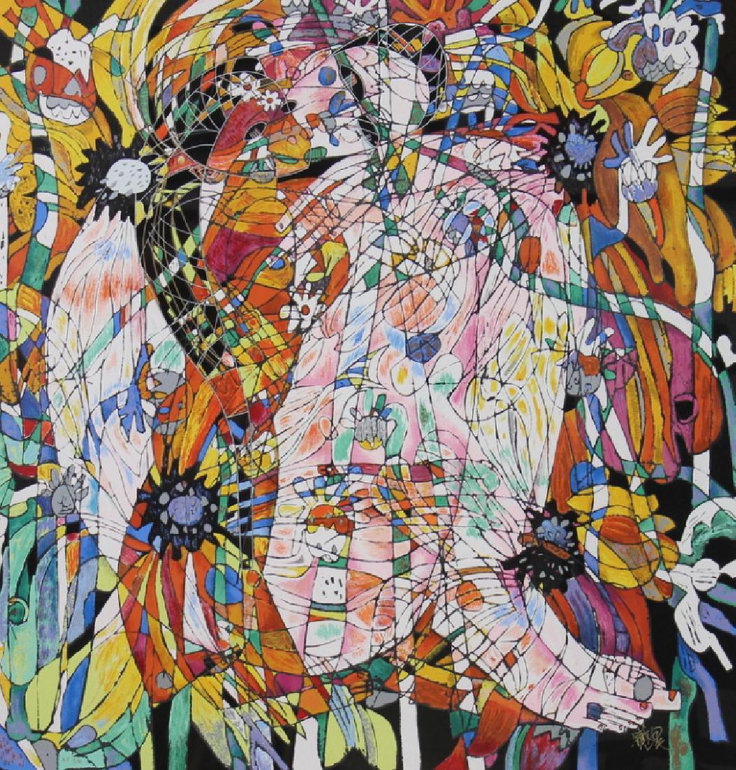 Large, Jiang Tiefeng (b 1938, Minnesota, China) (1 of 7)