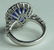 Ladies 18 Karat Tanzanite & Diamond Ring - 2