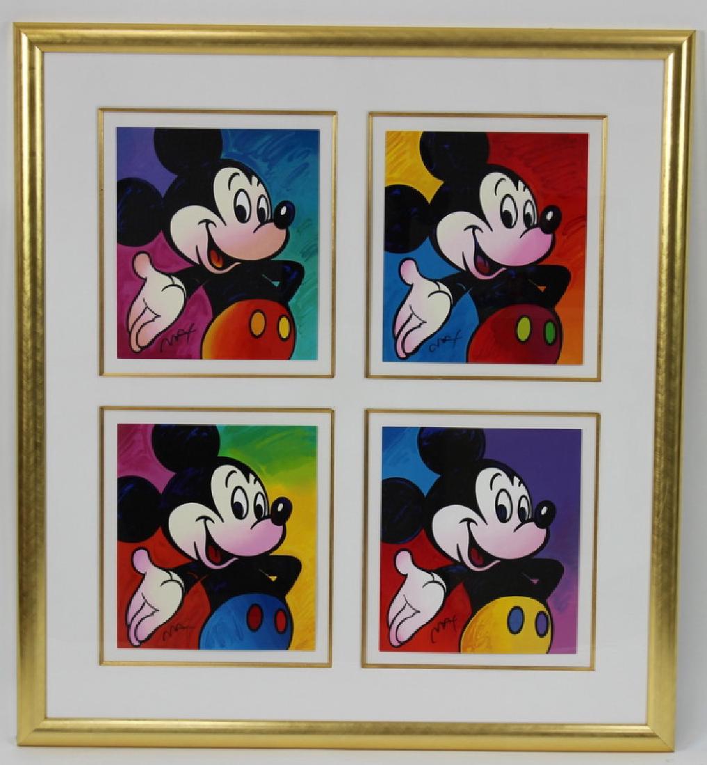 Peter Max (American b. 1937) Disney Suite: Mickey (1 of 6)