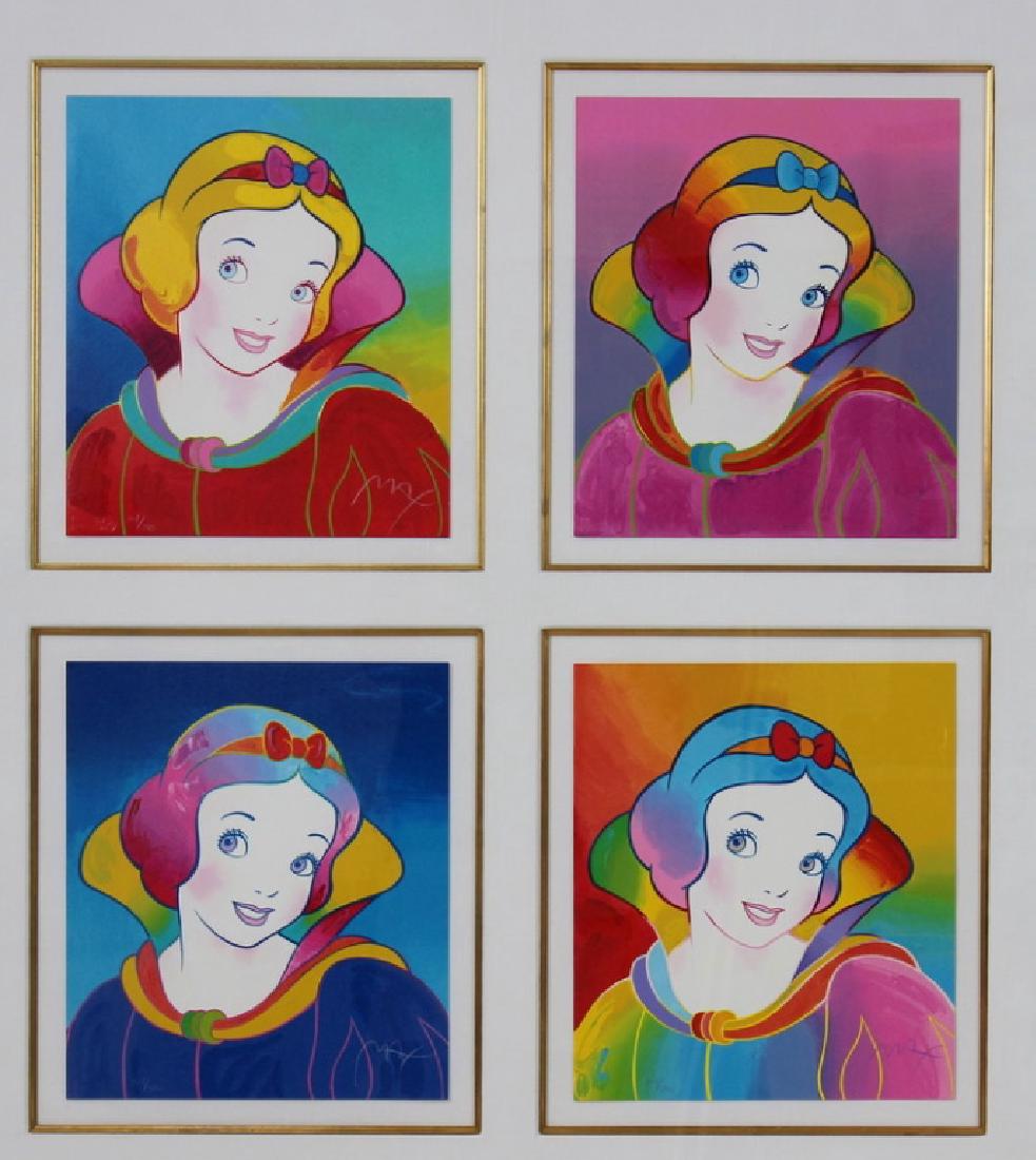 Peter Max (American b. 1937) Disney Suite: Snow (1 of 7)