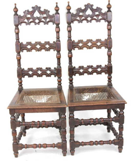 Antique Kittinger Buffalo Chairs - Antique Kittinger Buffalo Chairs