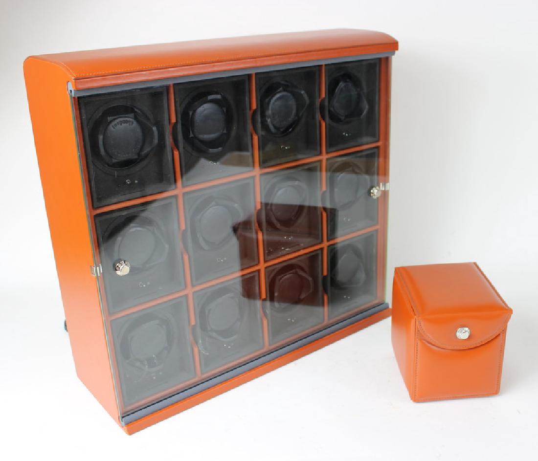 English Wrist Watch Winder Box, London (1 of 2)