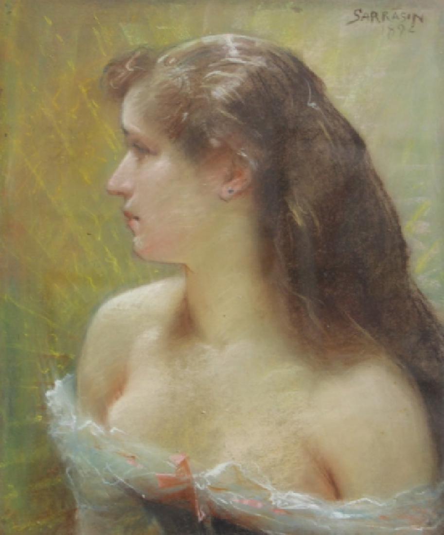 Johanny Sarrasin, French, "Young Women (1 of 3)