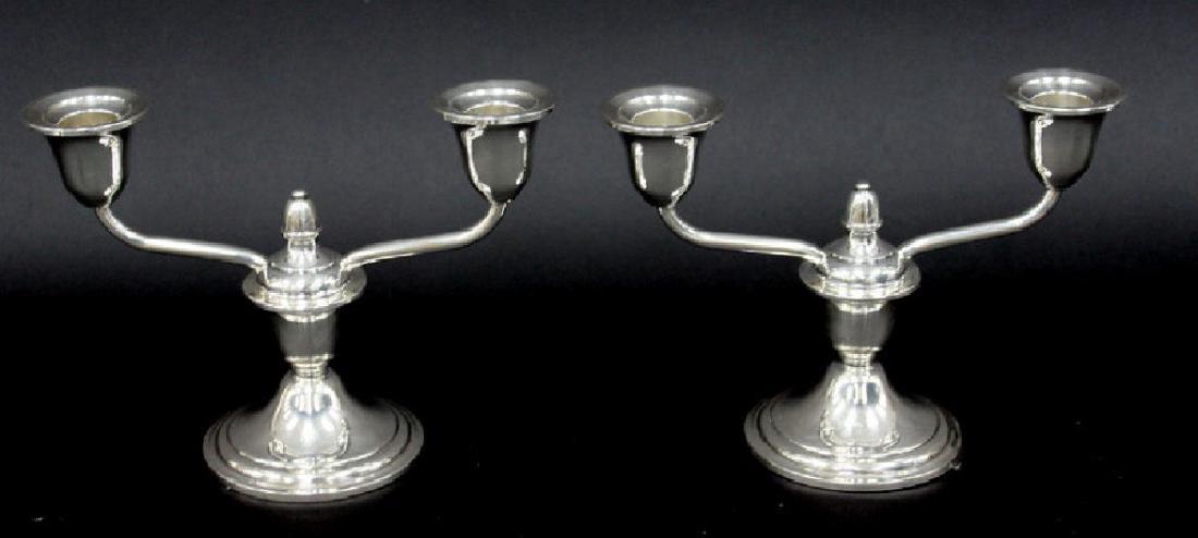 Pair, Newport, Sterling, Candlesticks (1 of 2)