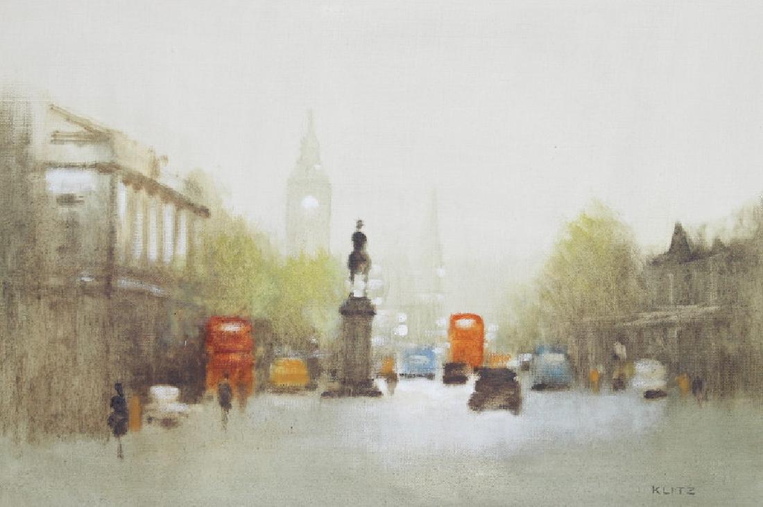 Large, Oil Painting, Signed Klitz "Venice" (1 of 5)