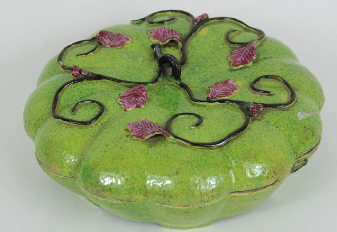 Chinese Hand Painted, Porcelain, Server (1 of 4)