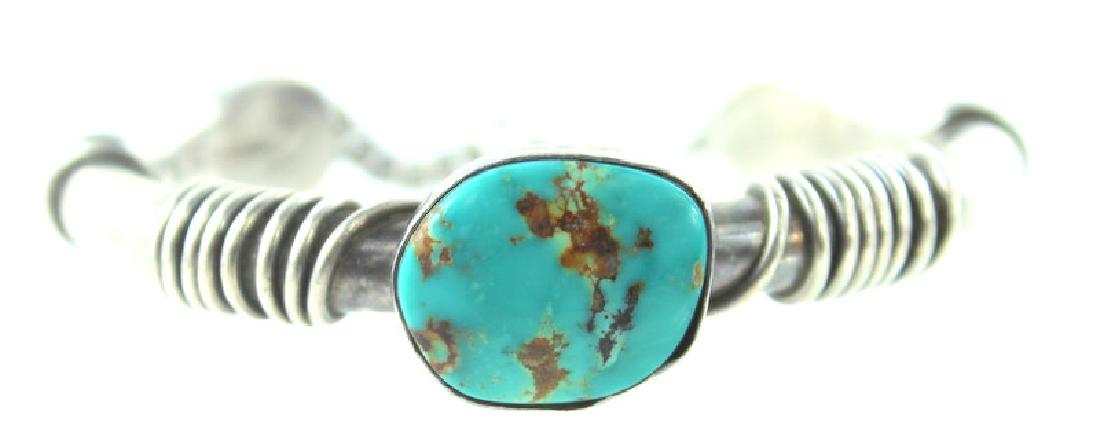 VINTAGE SOUTHWESTERN TURQUOISE CUFF (1 of 3)