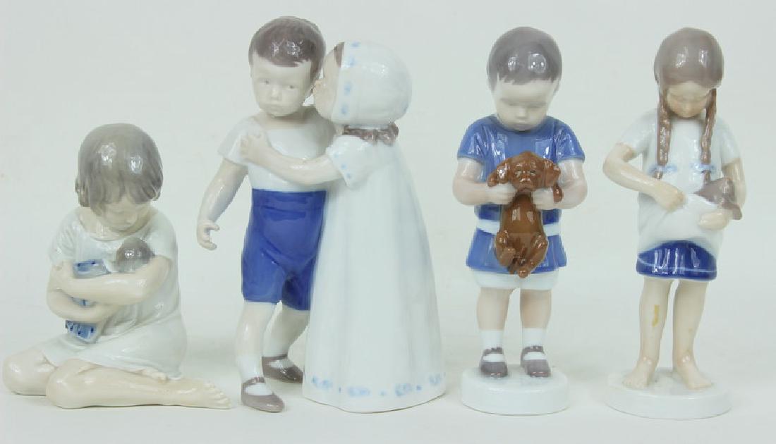 4)FOUR B&G DENAMRK PORCELAIN CHILDREN (1 of 2)