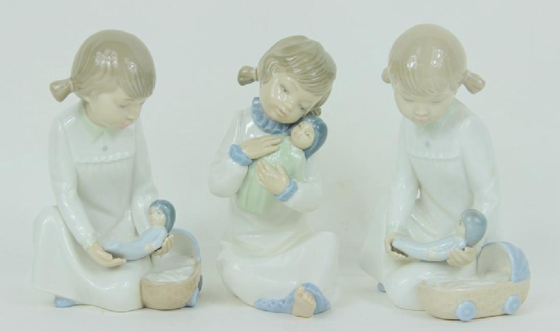 3) EUROPEAN PORCELAIN FIGURINES, SIGNED LAPHIN (1 of 3)