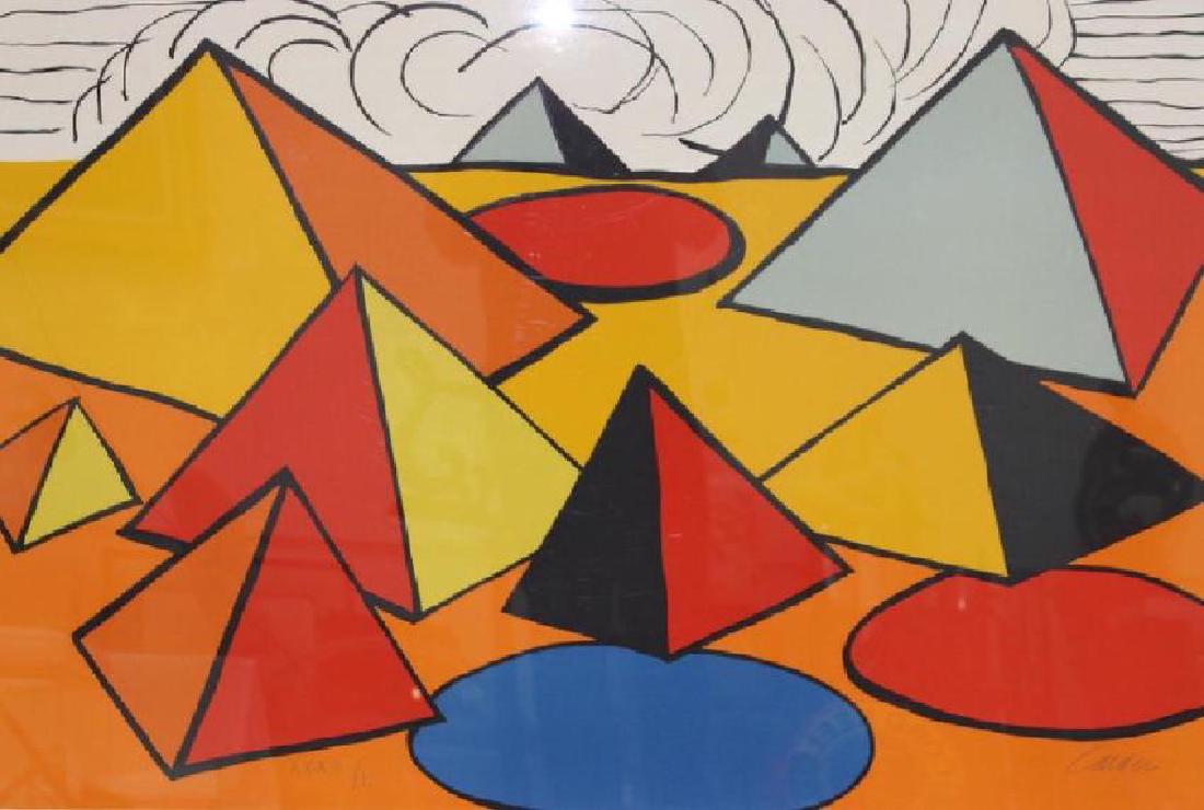 ALEXANDER CALDER(AMERICAN1898-1976)'PYRAMIDS' (1 of 5)