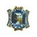 14K YELLOW GOLD DIAMOND RING