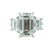 IMPORTANT PLATINUM 4.35 TCW ENGAGEMENT RING