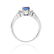 TANZANITE AND DIAMOND RING - 3