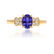 TANZANITE AND DIAMOND RING