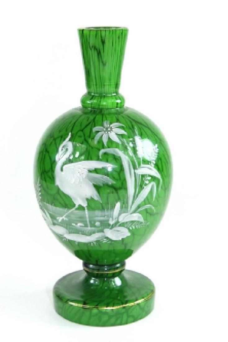VERY FINE ENGLISH ARTGLASS VASE (1 of 3)