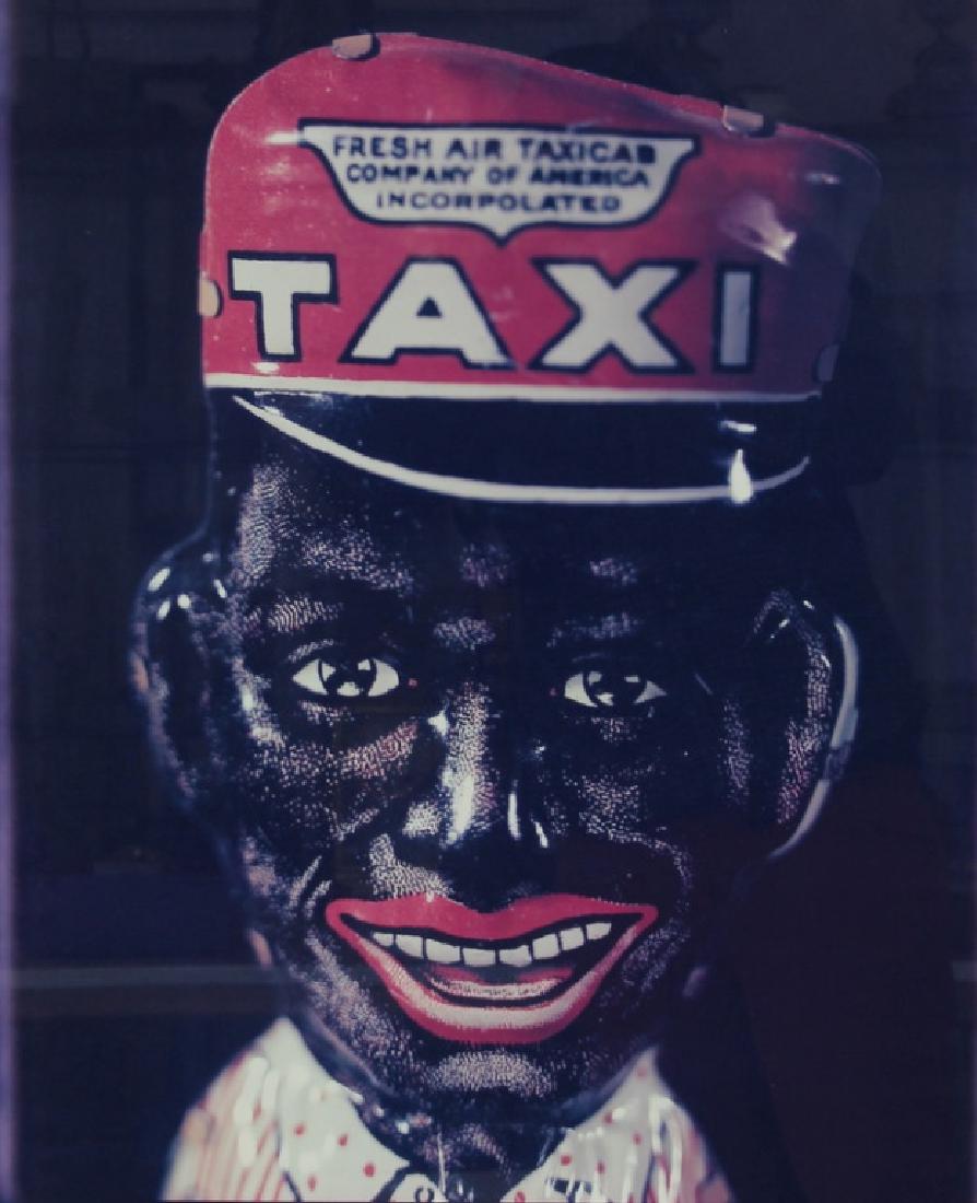 DAVID LEVINTHAL, "TAXI BLACKFACE", POLAROID, 1/5 (1 of 5)