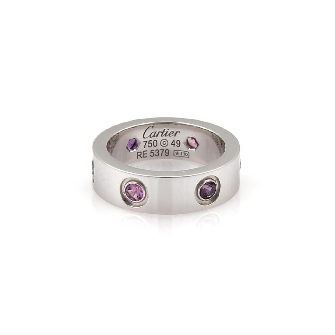 CARTIER LOVE SAPPHIRE RING (1 of 2)