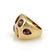 CHANEL MULTI-COLOR GEMSTONE RING - 3