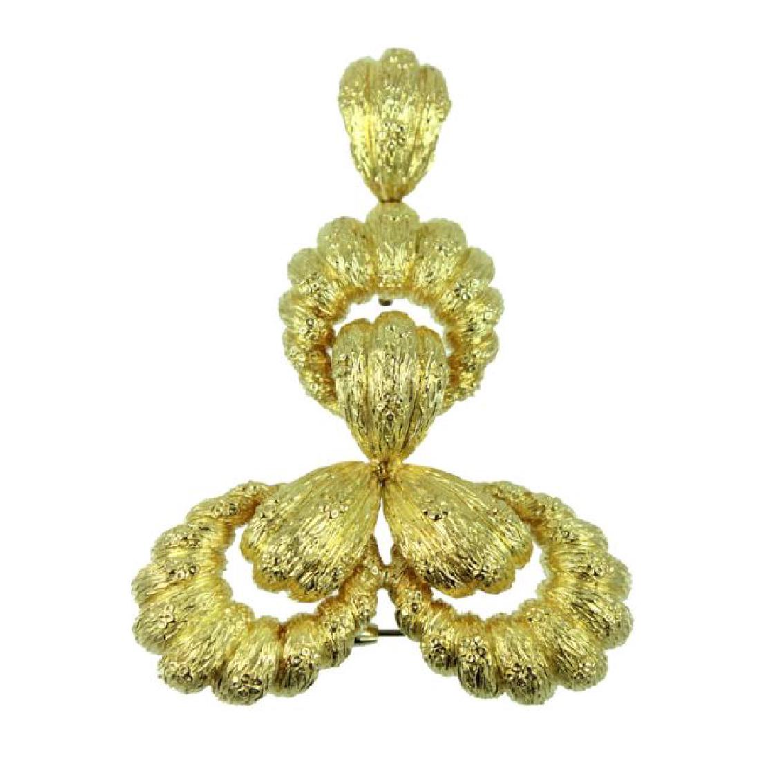 14 Karat David Webb Style Pendant (1 of 2)