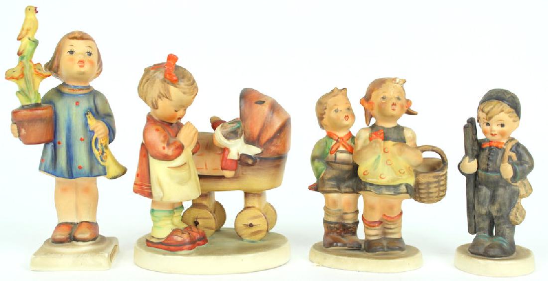 4) FOUR HUMMEL FIGURINES (1 of 3)