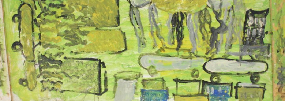 PURVIS YOUNG (AMERICAN 1943-2010) "CITY LIFE" (1 of 3)