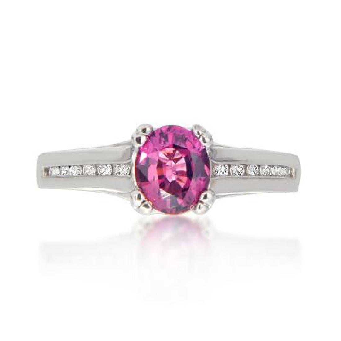 SPINEL AND DIAMOND RING (1 of 3)