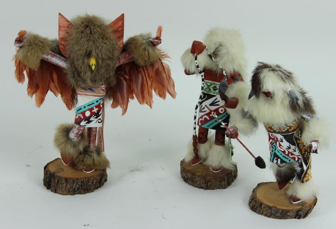 (3) THREE KACHINA DOLLS (1 of 3)