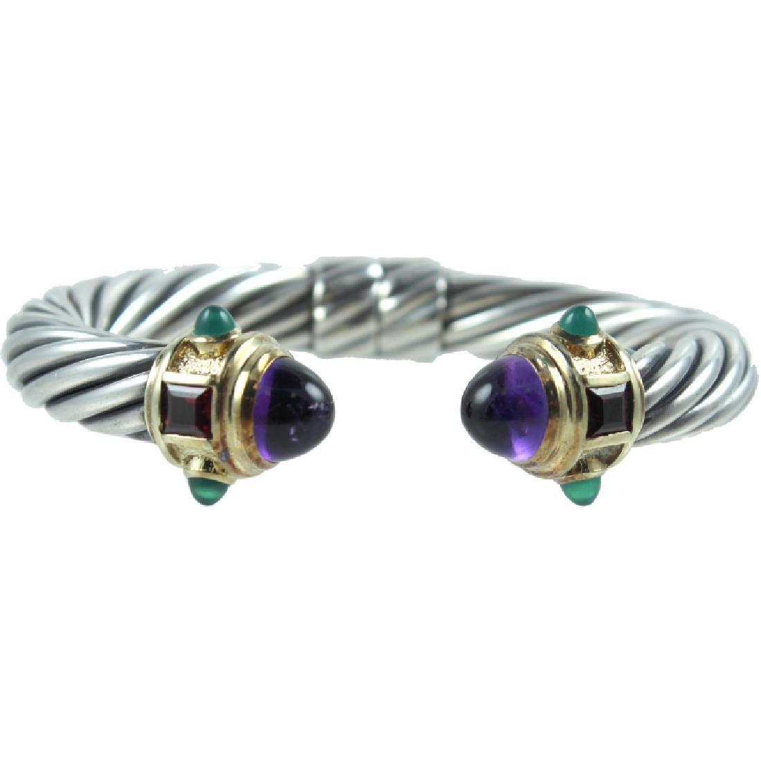 David Yurman Hinged Cuff Bracelet. (1 of 2)